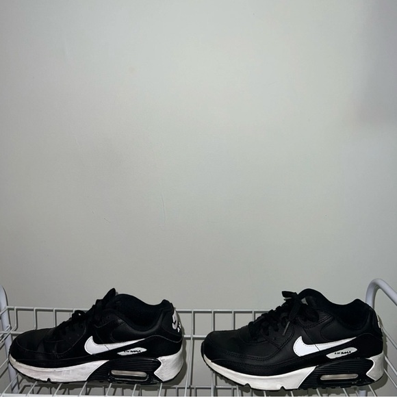 Nike Other - Nike Air Max Black And White Sneakers Kids Big Boy Size US  4.5Y Shoes Footwear